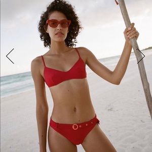 Solid & Striped Rachel Belt Top and Bottom